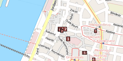 Brabobrunnen Antwerpen Stadtplan