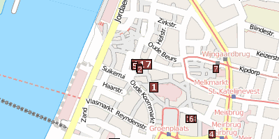 Grote Markt (Antwerpen) Stadtplan